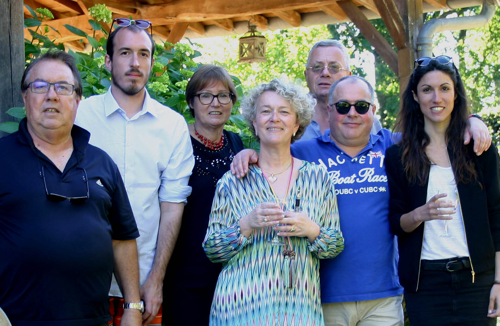 Avec Quentin, Christine, Caroline, Eric, Pierre-marie et Elisa