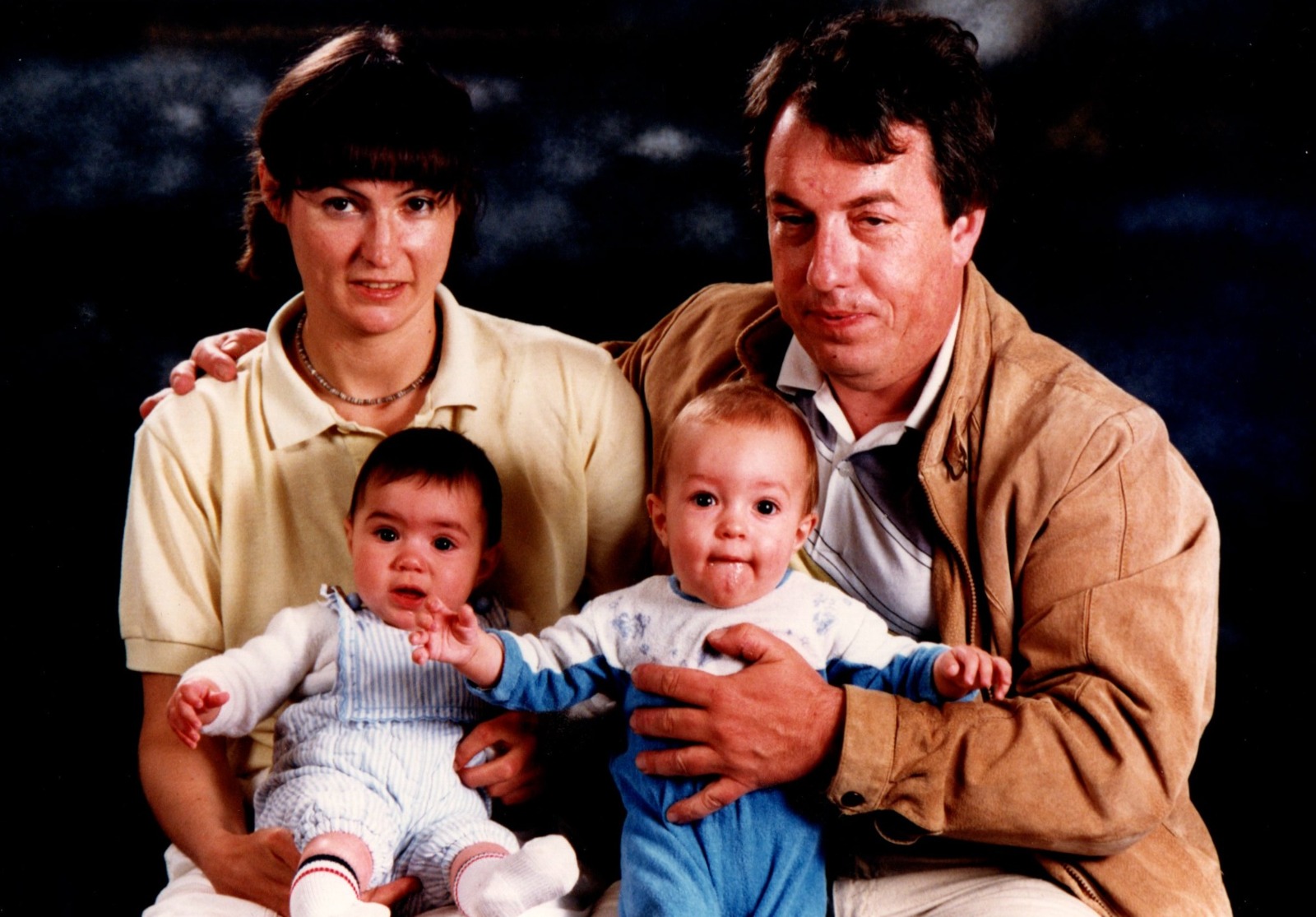 Christine, Bernard, Elisa et Quentin